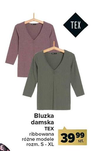 Carrefour Bluzka damska rozm. s-xl tex oferta