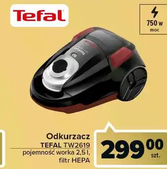 Carrefour Odkurzacz tw2619 tefal oferta