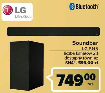 Carrefour Soundbar sn5 lg oferta