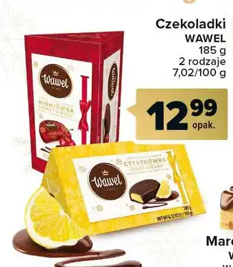 Carrefour Czekoladki cytrynówka wawel oferta