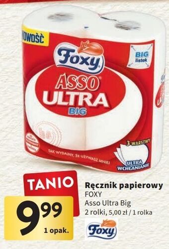 Intermarche Ręcznik papierowy big foxy asso ultra oferta