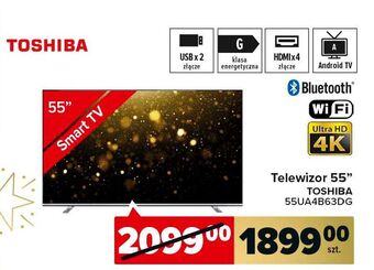 Carrefour Telewizor 55'' 55ua4b63dg toshiba oferta