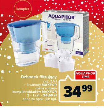 Carrefour Wkład filtrujący b25 maxfor aquaphor oferta