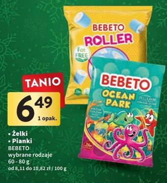 Intermarche Pianki roller bebeto oferta