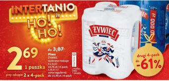 Intermarche Piwo żywiec bezalkoholowe oferta