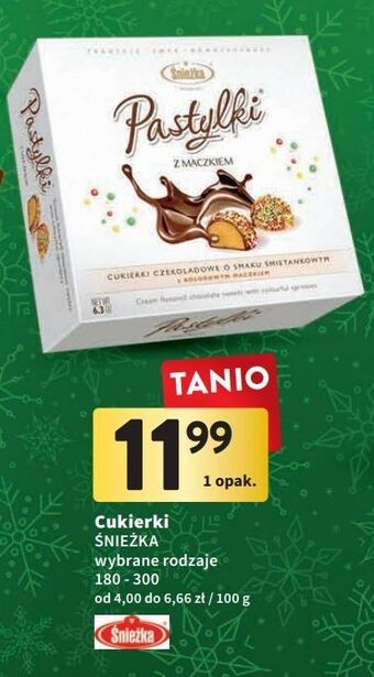 Intermarche Pastylki z maczkiem śnieżka oferta