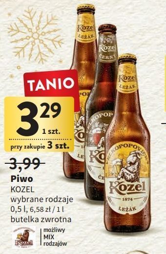 Intermarche Piwo kozel lezak oferta