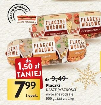 Intermarche Flaczki wołowe w rosole nasze pyszności oferta