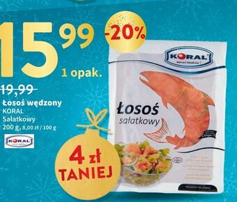 Intermarche Łosoś wędzony sałatkowy koral (graal) oferta