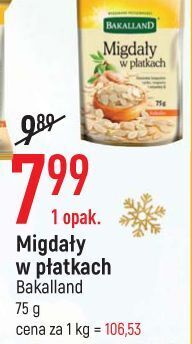 E.Leclerc Migdały w płatkach bakalland oferta
