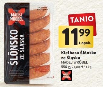 Intermarche Kiełbasa śląska ze madej & wróbel oferta