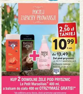 Intermarche Żel pod prysznic drzewo cedrowe le petit marseillais oferta