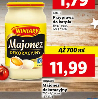 Lidl Winiary Majonez dekoracyjny 700ml oferta
