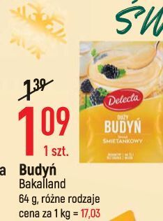 E.Leclerc Budyń śmietankowy delecta oferta