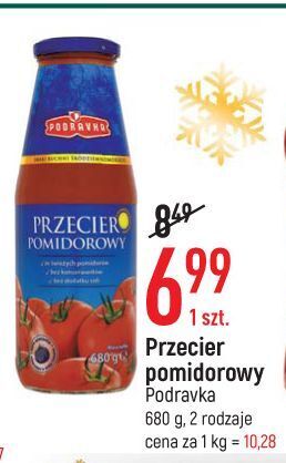 E.Leclerc Przecier pomidorowy podravka oferta