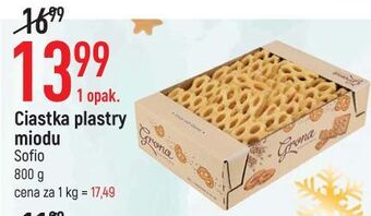 E.Leclerc Ciastka plastry miodu sofio oferta