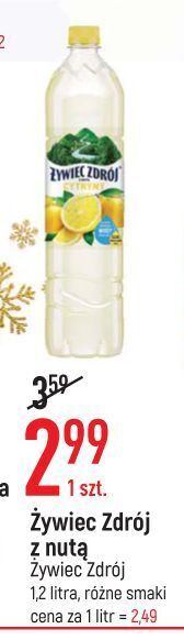 E.Leclerc Woda cytryna żywiec zdrój z nutą... oferta