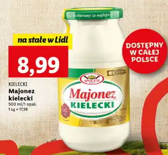 Lidl Kielecki Majonez kielecki 500ml oferta