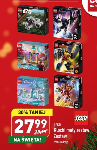 ALDI LEGO klocki mały zestaw oferta