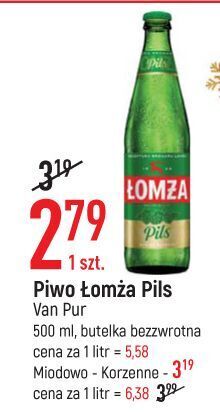 E.Leclerc Piwo łomża pils oferta