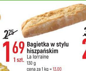 E.Leclerc Bagietka w stylu hiszpańskim la lorraine oferta