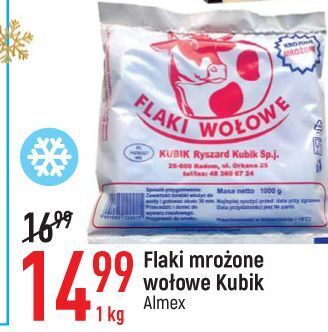 Flaki wołowe kubik