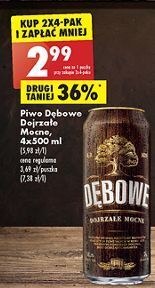 Biedronka Piwo dębowe dojrzałe mocne oferta