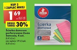Biedronka Ściereczki domowe perforowane zosia samosia oferta