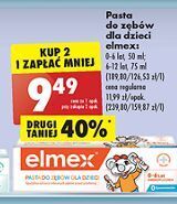 Biedronka Pasta do zębów 6-12 lat elmex junior oferta