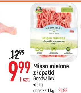 E.Leclerc Mięso mielone z łopatki wieprzowej goodvalley oferta
