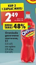 Biedronka Oranżada czerwona oferta