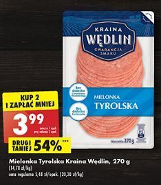 Biedronka Mielonka tyrolska kraina wędlin oferta
