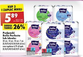 Biedronka Podpaski bella perfecta ultra green oferta