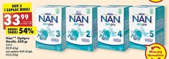 Biedronka Mleko 2 nestle nan optipro oferta