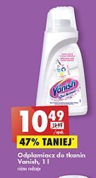 Biedronka Odplamiacz w płynie white vanish oxi action oferta