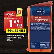 Biedronka Boczek wędzony kraina wędlin oferta