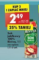 Biedronka Sok jabłkowy riviva oferta