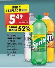 Biedronka Napój tonic water kinley oferta