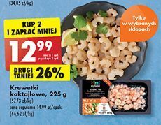 Biedronka Krewetki koktajlowe myfood oferta