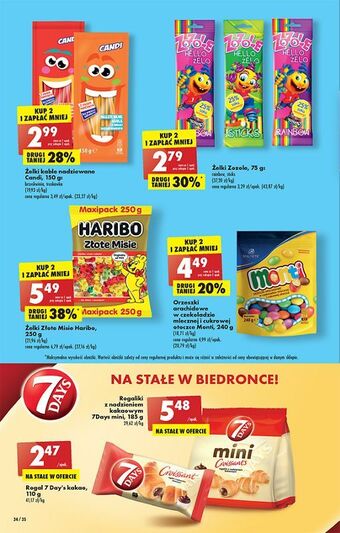 Biedronka Żelki sticks mieszko zozole hello żelo oferta