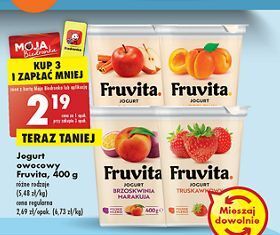 Biedronka Jogurt truskawka fruvita oferta