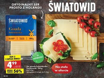 Biedronka Ser gouda holenderska światowid oferta
