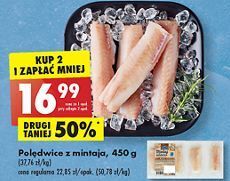 Biedronka Polędwice z mintaja family fish oferta