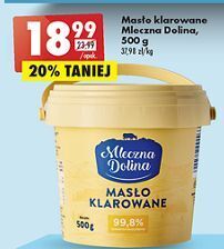 Biedronka Masło klarowane mleczna dolina oferta