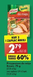 Biedronka Przyprawa do mięs knorr oferta