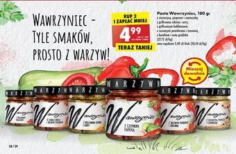 Pasta z ciecierzycą pieprzem i czarnuszką wawrzyniec