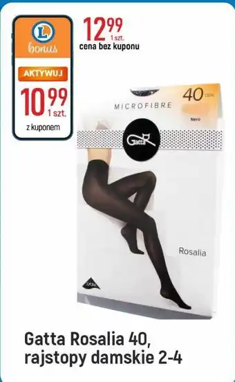 E.Leclerc Rajstopy damskie rosalia 40 den gatta oferta