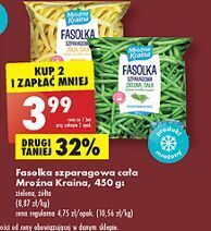 Biedronka Fasolka szparagowa zielona mroźna kraina oferta
