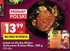 Biedronka Indyk ze śliwką wolno gotowane kraina mięs oferta