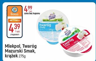 E.Leclerc Twaróg tłusty mazurski smak oferta